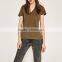 100% Cotton V Neck t Shirt for Women Wholesale in China