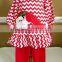 top selling christmas trees embroidery cotton girls wholesale wear