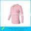 2015 Manufaturer Long Sleeve 100% Polyester Blank Golf Shirt For Women
