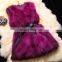 Factory direct lady fur suit real fox fur underwaist wholesale China