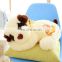 Lovely customized animal sound plush dog toy alibaba china