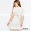Elegant Ladies Knit Double Layer Sweater Suit with Fringe