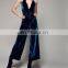 Women'S Sexy High Waist Halter Jumpsuit Short Sleeve Jumpsuit Pants
