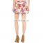 T-WS508 Guangzhou Factories Lady Floral Chiffon Shorts Summer