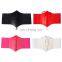 2017 Women Fashion 5 Color Waist Corset Belt Wide Band Elastic Tied Belt