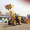 joystick control chinese front end loader grapple ZL-20