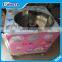 floor standing type stainless steel commercial electric cotton candy making machine with cover and music box
