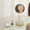 LED Makeup Mirror with Bluetooth Speaker and Table Lamp
