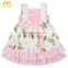 Flower Fancy Dresses Girls Small Baby Lovely Photo Kids Cotton Frocks Design