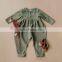 Baby Linen Cotton rompers Long Sleeve Girl romper jumpsuit Kids boutique clothes all season