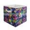 collapsible toy cartoon stackable custom nonwoven storage box