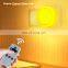 Dazzle colour round indoor wall light PIR Motion sensor control light