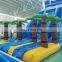Manufacturer Large Adult Inflatable Forest Water Wet Slide With Small Pool For Clearance Sale