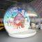 Christmas decoration inflatable Christmas dome bubble snow globe