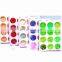 12 colors holographic hexangular cut nail art glitter dazzling