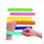 Ruler-functioned slap silicone wristband silicone bracelet