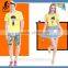 lover couples t shirt with customized printing in 100% carted cotton material