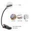 Portable Desk Reading Light Rechargeable Flexible Clip On Book Lights for Home Office Dorm Night Light