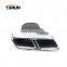 New style Universal titanium exhaust system tips for mercedes benz GLS63 AMG X166