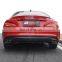 Beautiful carbon fiber body kit for Mercedes Benz cla class  CLA260 W117 in CMST style front lip rear diffuser and side skirts