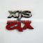 Chrome 3D ABS Custom Sticker Emblem Auto Lettering Decals Car XJS Badge