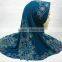 A525 polyester beautiful muslim hijab