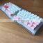 Gaojie Alice layout cnc mechanical anodized aluminum frosted PC keyboard