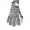 Anti cut resist aramid knitting cut proof stab resistant glove