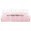 Rose Gold Acrylic Nail Polish Organizer Modern Acrylic Tray with Grid for Nail Polish Bottle