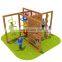 Outdoor children wooden playground wood OL-MZ073C