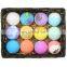 Wholesale round fizzy bath bombs 12 pack gift set