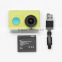 Ambarella A7LS 1080P 60FPS 720P 120FPS XIAOMI YI WiFi Sport Camera with Bluetooth 4.0 For Remote Control On Android Smartphone