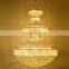 Large Hotel Lobby Luxury Pendant Lamp Crystal Chandelier LED Pendant Light