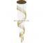 Stair Long Chandelier Creative Loft Hanging Light Minimalist Floor Revolving Room Patio Living Room LED Pendant Lamp