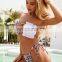 Women Plus Size Swimwear Bikini Two Piece Bikini Bandeau Swimwear Women Swimsuit