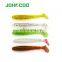 JOHNCOO  94mm 4.2g Soft Bait Swimbait Shad Worm Artificial Fishing Lures  6pcs/bag