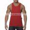 Customized Design Cotton Undershirt Bodybuilding Tank Top Custom Gym Singlet