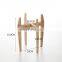 Retro eco friendly bamoboo corner plant stand gardening plant stand adjustable for outdoor indoor garden supplies decorative