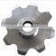 International Rack Pinion Synchronous Motor 10 rpm Hydraulic Double Wheel Chair Gear