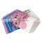 Custom plastic zipper stand up packaging pouch toy storage bag with clear window