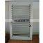Custom new design bathroom burglar proof adjustable aluminum frame glass louver window price