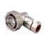 RF coaxial connectors N Male for 1/2' 7/8 din cable; Feeder joint DIN male 4.3-10 L29 right angle