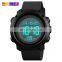 Skmei Newly designed watch digital for men ABS+stainless steel case PU band skmei digital watch instructions manual