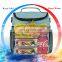 2021 300D Polyester Insulated Cooler Picnic Basket,Foldable Insulated Bag,Cool bag with carrying rod For Food Transport
