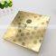 Hot sell manufacture customized printing logo gold foil paper packaging boxes for cosmetics gift mailer paper box