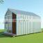 A Frame Steel House Full Tempered Glass Prefab Home with Loft Well Insulated Prefab Beach House in Norway