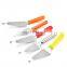 OEM Custom Christmas Wedding Pie Slice Knife Wooden Plastic Individual Cake Server