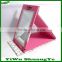 promotional paper foldable makeup mirrors for girl cosmetics