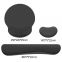 memory foam Wrist Pad Mouse Pads Wrist Rest For Keyboard Arm Support Custom Keyboard and Mouse Pad