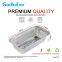 Rectanglar Aluminum Foil Container Wrinkle Wall Container